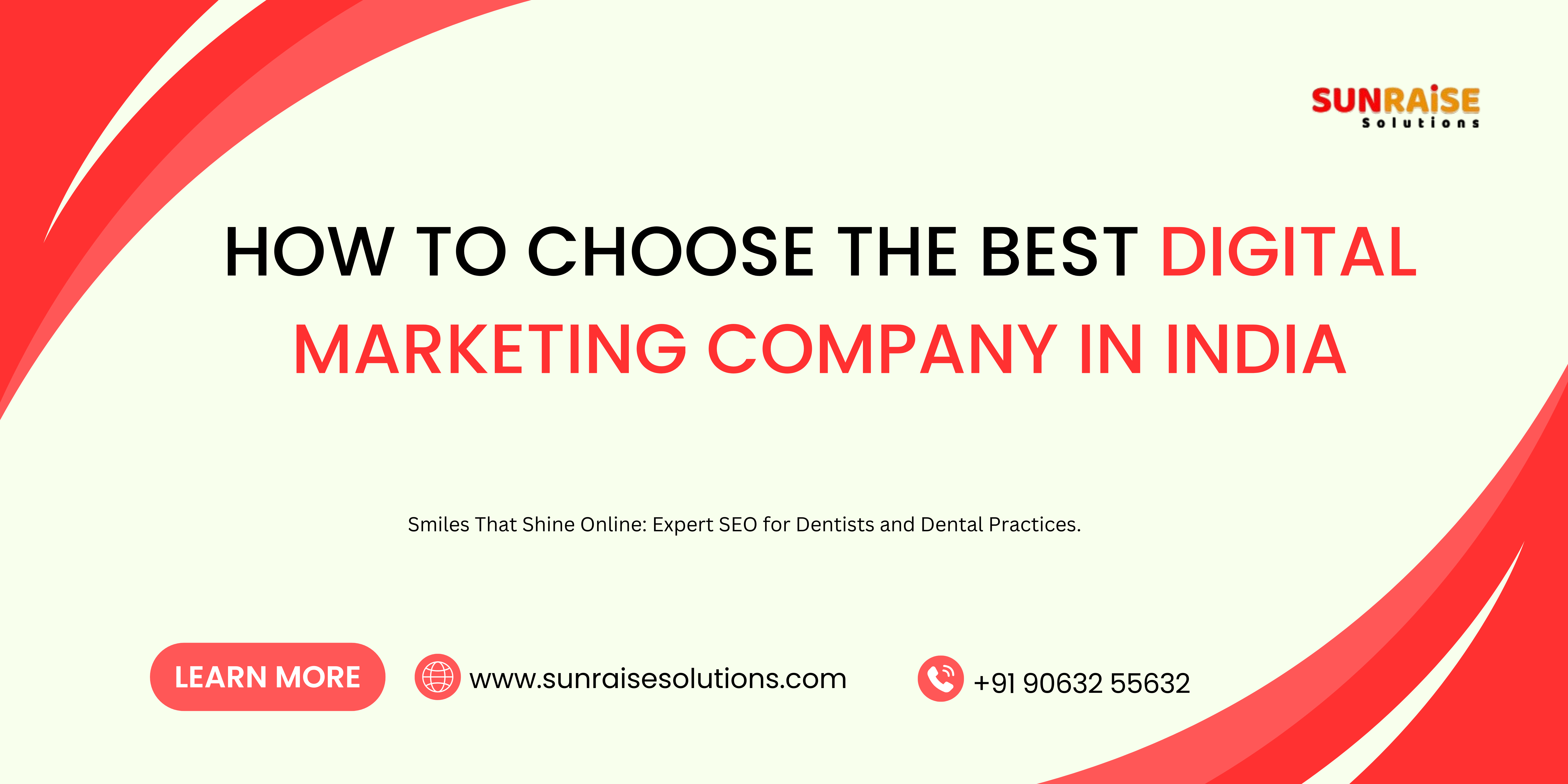 HOW TO CHOOSE THE BEST DIGITAL MARKETING COMPANY IN INDIA